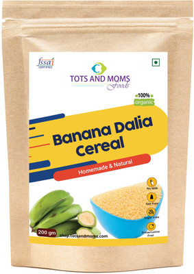 

TOTS AND MOMS Banana Dalia Cereal Cereal(200 g, 6)