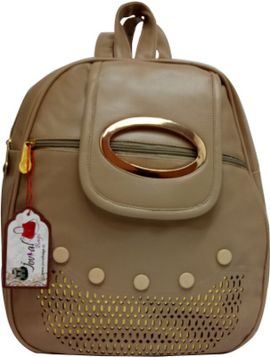 Jovial Beige 5 Backpack(Beige)