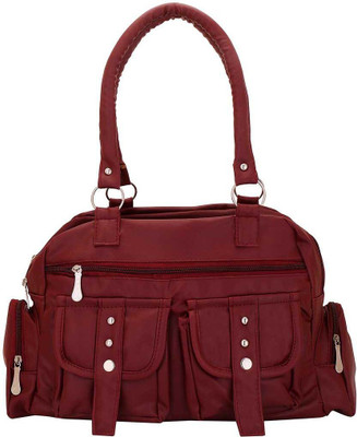 

Must Not just Leather First Trend Women's Handbags Messenger Bag(Maroon, 5 L)