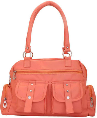 Must Not just Leather First Trend Women's Handbags Messenger Bag(Orange, 5 L)