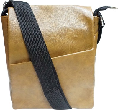 

Urbanity LB-028 _Tan Waterproof Messenger Bag(Brown, 5 L)