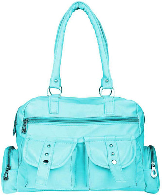 

Must Not just Leather First Trend Women's Handbags Messenger Bag(Light Green, 5 L)