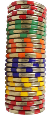 NMII Glass Bangle Set(Pack of 24)