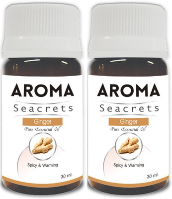 

Aroma Seacrets Ginger Pure Essential Oil Pack of 2(60 ml)