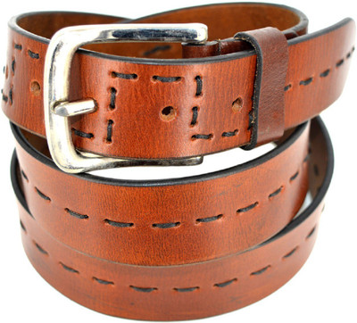 

Leather Pavilion Men Casual Brown Genuine Leather Belt