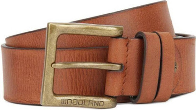 

Woodland Men Casual, Party, Formal Tan Genuine Leather Belt