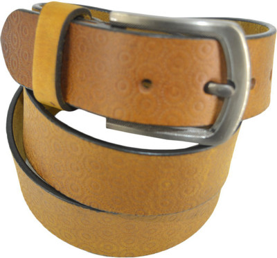 

Leather Pavilion Men Casual Tan Genuine Leather Belt