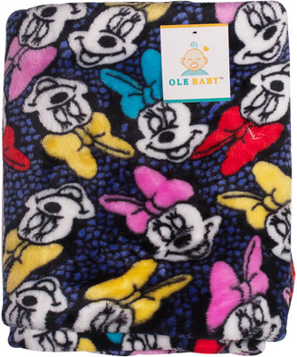 

Ole Baby Printed  Mink Blanket(Microfiber, Multicolor