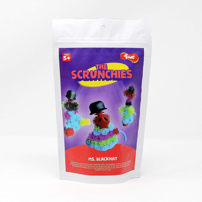 

Toiing Scrunchies - Ms. blackhat(Multicolor)
