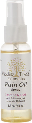

VEDIKTREE Ayurveda Pain Oil Spray, 50ml Spray(50 ml)