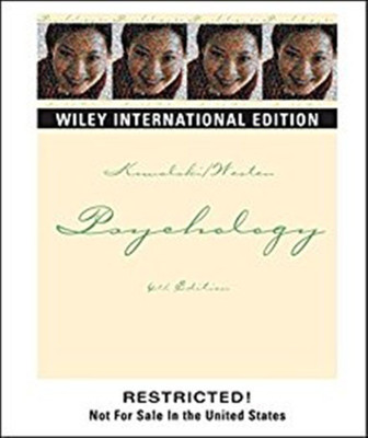 Psychology(English, Paperback, Westen Drew)