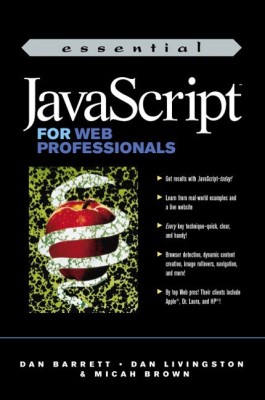 Essential JavaScript for Web Professionals(English, Paperback, Barrett Dan)