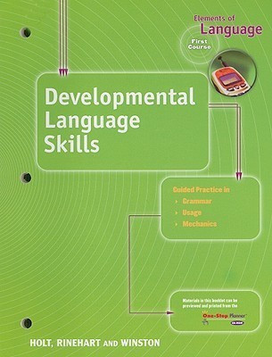 Elements of Language Developmental Language Skills, First Course(English, Paperback, unknown)