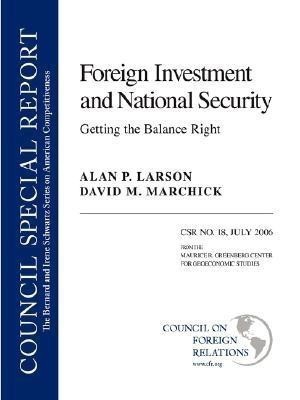 Foreign Investment and National Security(English, Paperback, Larson Alan P.)