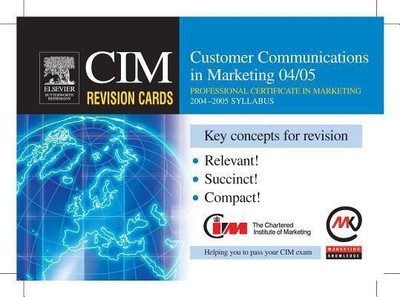 CIM Revision Cards(English, Electronic book text, Marketing Knowledge Knowledge)