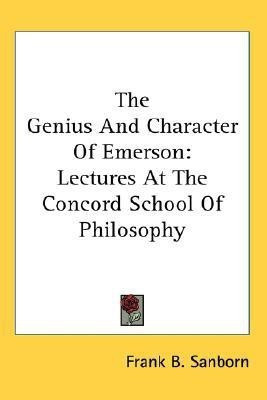 The Genius And Character Of Emerson(English, Paperback, unknown)