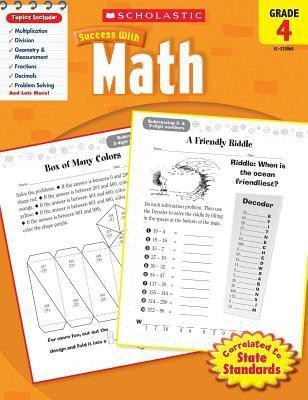 Scholastic Success with Math: Grade 4 Workbook(English, Paperback, Scholastic)