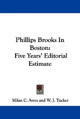 Phillips Brooks In Boston(English, Paperback, Ayres Milan C)
