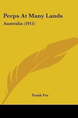 Peeps At Many Lands(English, Paperback, Fox Frank Sir)