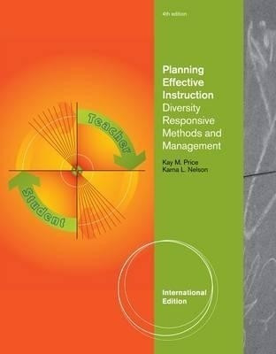 Planning Effective Instruction(English, Paperback, Nelson Karna L.)