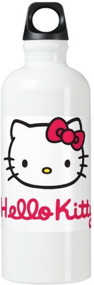 Exocticaa School Water Bottle_547 600 ml Sipper(Pack of 1, White)
