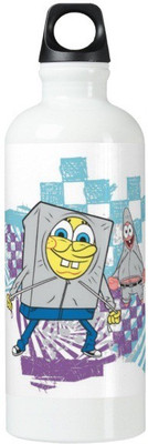 

Exocticaa School Water Bottle_739 600 ml Sipper(Pack of 1, White)