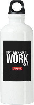 

Exocticaa School Water Bottle_511 600 ml Sipper(Pack of 1, White)