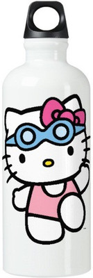 

Exocticaa School Water Bottle_677 600 ml Sipper(Pack of 1, White)