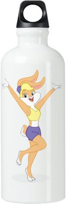 

Exocticaa School Water Bottle_618 600 ml Sipper(Pack of 1, White)
