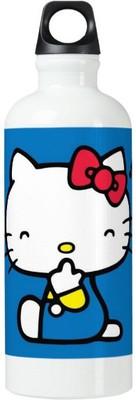 

Exocticaa School Water Bottle_635 600 ml Sipper(Pack of 1, White)