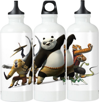 

Exocticaa School Water Bottle_647 600 ml Sipper(Pack of 1, White)