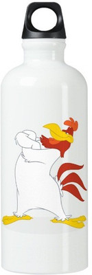 

Exocticaa School Water Bottle_553 600 ml Sipper(Pack of 1, White)
