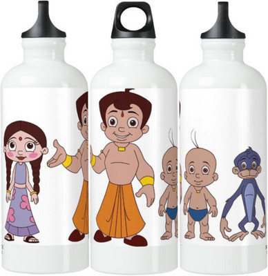 

Exocticaa School Water Bottle_684 600 ml Sipper(Pack of 1, White)