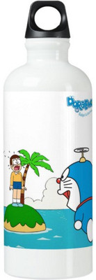 

Exocticaa School Water Bottle_533 600 ml Sipper(Pack of 1, White)