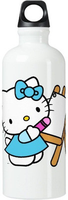 

Exocticaa School Water Bottle_765 600 ml Sipper(Pack of 1, White)