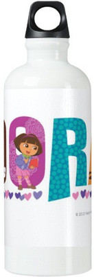 

Exocticaa School Water Bottle_574 600 ml Sipper(Pack of 1, White)