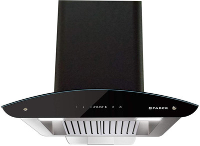 

FABER Hood Primus Energy TC HC BK 60 Wall Mounted Chimney(Black 1500 CMH)