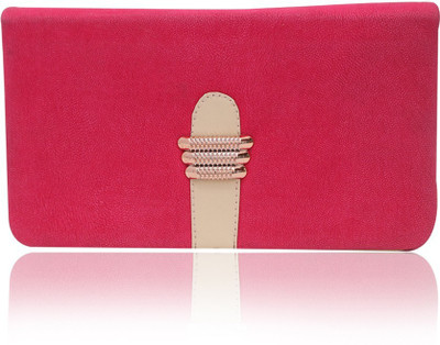 minaar Casual, Party, Formal Pink Clutch
