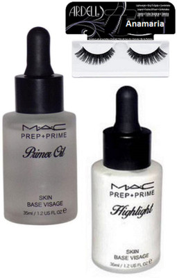 

anamaria Eyelashes & Prep+Prime Primer Oil & Highlight(Set of 3)