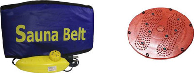 

Homelux Combo 3 in 1 magnetic Vibrating Slimming with Blue sauna belt electric Fat Burner Ab toner set of 2 (Set of 2)(Set of 2)