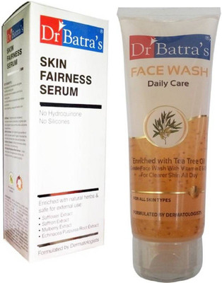 

Dr. Batra's Skin Fairness Serum & Daily Care Face Wash(Set of 2)
