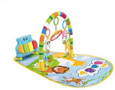 

dd retail Multiple Function Piano Fitness Rack and Baby Gym Mat For Babies(Multicolor)