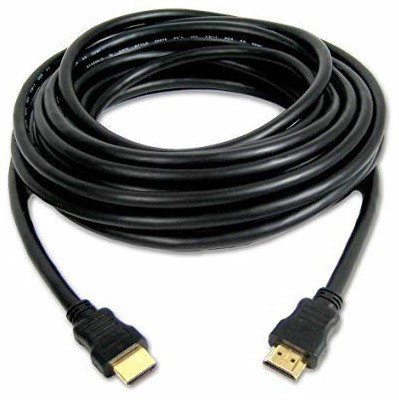 

ROQ 10MTR High Quality HDMI To HDMI Cable(Computer, Gaming Console, TV, Black)