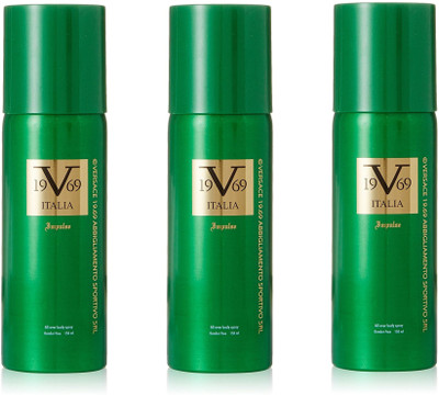 

v italia Impulse Deodorant Spray - For Men & Women(450 ml, Pack of 3)