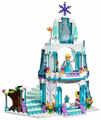 

Smartcraft Frozen Building Blocks Ice Castle , Elsa's Sparkling Ice Castle Anna Elsa Queen Kristoff Olaf Building Toy Compatible With Lego- 314pcs(Multicolor)