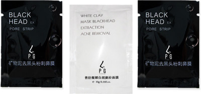 

P&G Blackhead/Whitehead Removing Charcoal peel Off Mask with White Clay Mask(22 ml)