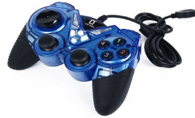 

Shopfloor.XYZ Gamepad Vibration PC Games USB Game Pad Joystick Gamepad(Blue, For PC)