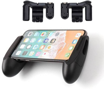 

CASADOMANI Pubg Gamepad & Trigger Fire Button Assist Tool Compatible with All Android Mobile & Smartphones Joystick Sensitive Shoot/aim Buttons L1 R1 Trigger Mobile Game Controller Gaming Accessory Kit(Black, For Android, iOS)