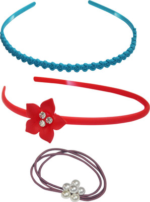 

Angel Glitter Sweet Red Daisy Flower Hair Band, Rubber Band(Multicolor)