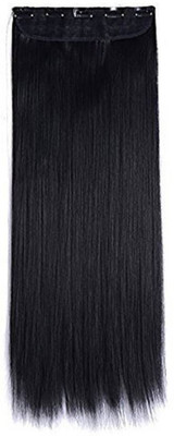 

PELO Synthetic Straight Extension With Clips For Saloon And Home Use, Pack Of 1 Hair Extension